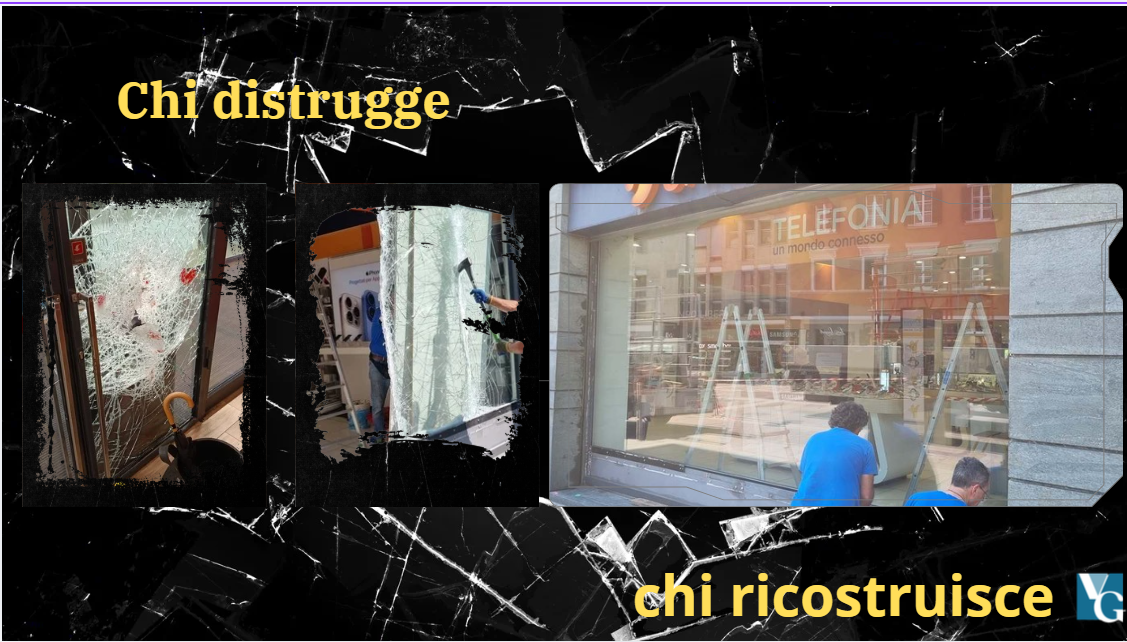 effrazioni, vetrine rotte, pronto intervento